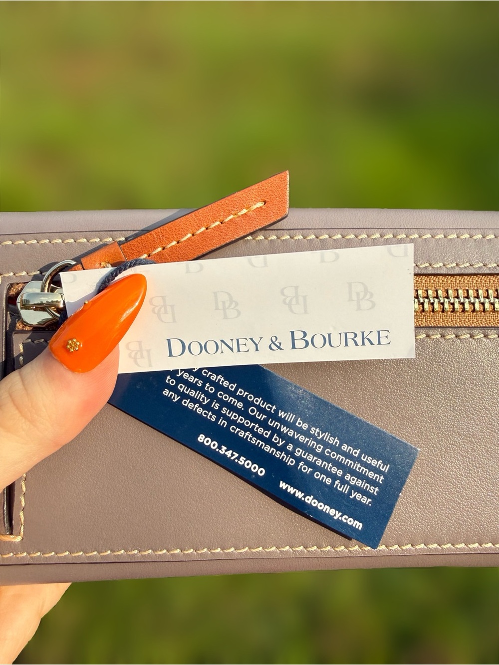 Dooney & Bourke Pebble Grain Continental Clutch Wallet - Picture 3 of 8